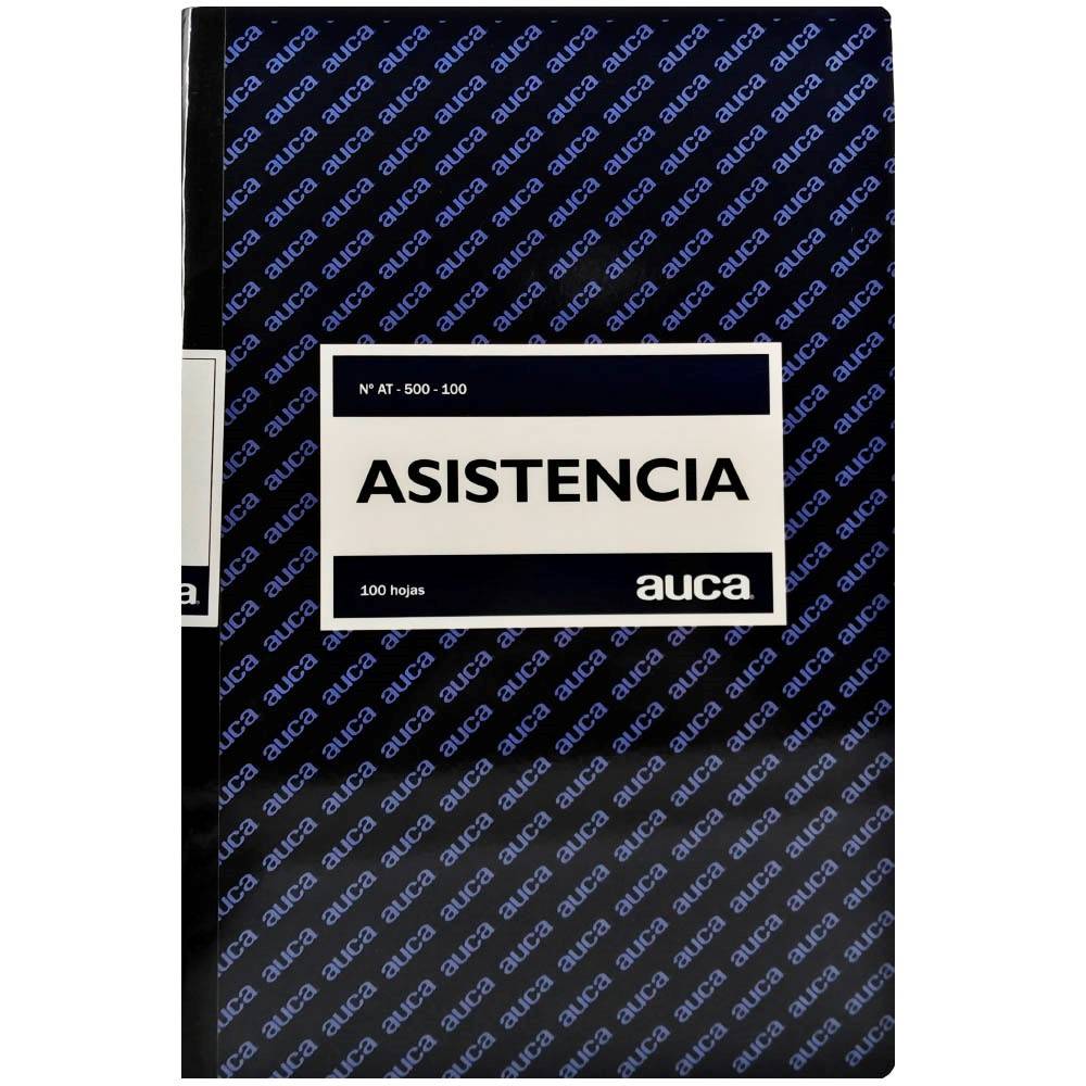 LIBRO REGISTRO DE ASISTENCIA 100 HOJAS 1 unid - AUCA