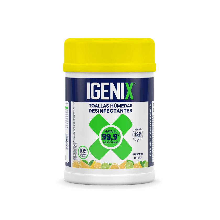 PAÑO ABSORBENTE MULTIUSO DESINFECTANTE Paq. 105 unid - IGENIX