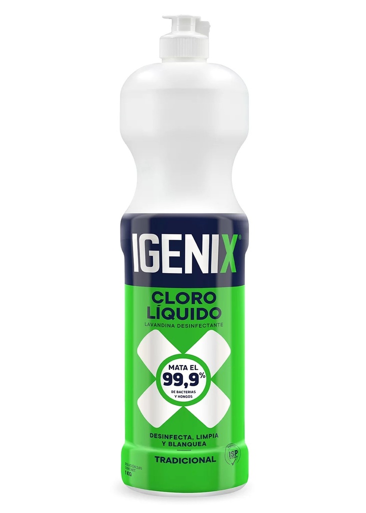 CLORO TRADICIONAL 2,6% 1 L - IGENIX