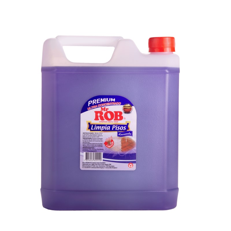 LIMPIADOR DE PISOS LAVANDA 5 L - MR.ROB