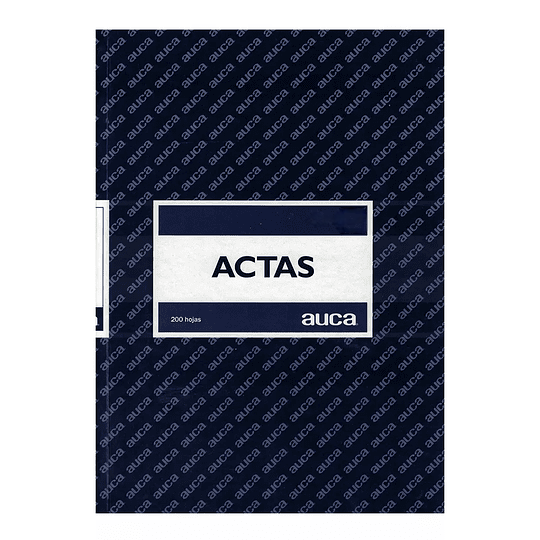 LIBRO DE OFICINA TIPO ACTA  CUADRICULADO 200 HJS UD