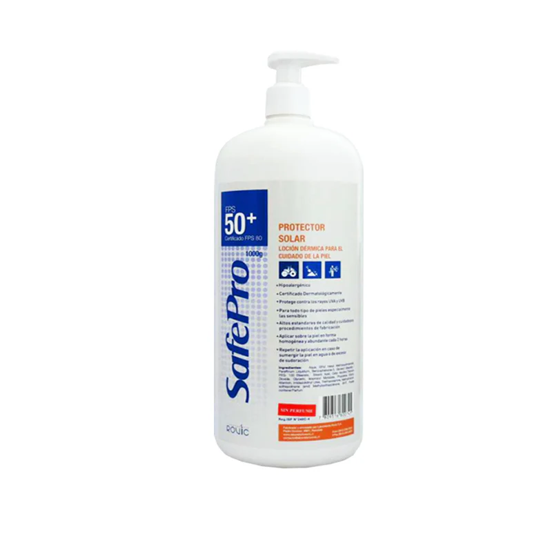PROTECTOR SOLAR FPS 50+ 1000 g - SAFEPRO