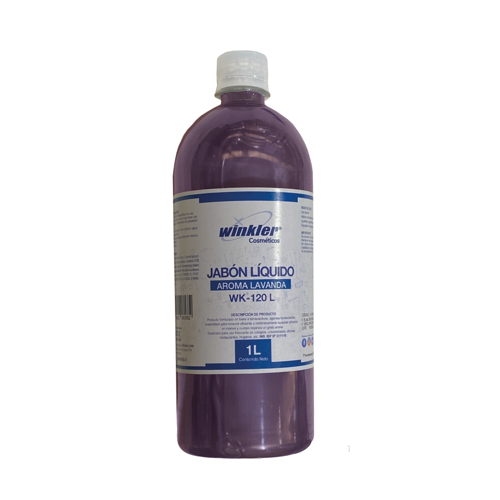 JABON LIQUIDO PERLADO LAVANDA. Env. 1 L - WINKLER