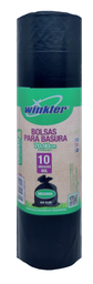 [AS88WK005] BOLSA BASURA NEGRA 70x90 (60 lts) Rollo 10 UDS