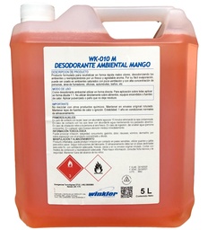[AS82WK003] DESODORANTE AMBIENTAL MANGO 5 L - WINKLER