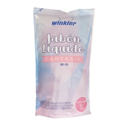 [AS87WK004] JABON LIQUIDO AROMA FANTASIA DOYPACK Env. 1 L - WINKLER