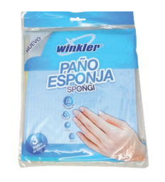 [AS89WK009] PAÑO SPONGI ALEMAN PROFESIONAL Pack 3 unid - WINKLER