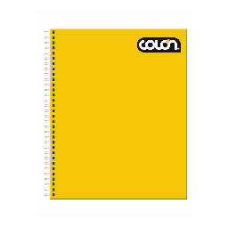 [OF91CL018] CUADERNO UNIVERSITARIO LISO CUADRICULADO 7 mm 100 hojas 1 unid - COLON