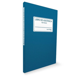 [OF91PR170] LIBRO REGISTRO DE ASISTENCIA 100 hojas 1 unid - LAVORO