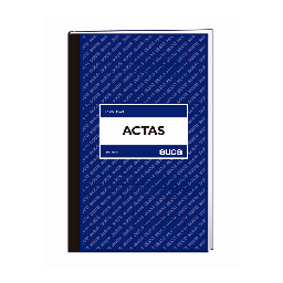 [OF91AU019] LIBRO DE OFICINA TIPO ACTA 100 hojas 1 unid - AUCA