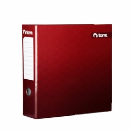 [OF91TR150] ARCHIVADOR CARTA LOMO ANCHO BURDEO [450 HOJAS/CARTÓN DURO] UD