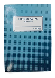 [OF91PR168] LIBRO DE OFICINA TIPO ACTA 200 hojas 1 unid - LAVORO