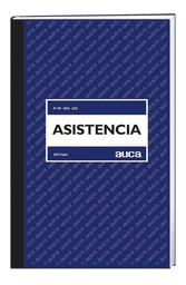 [OF91AU029] LIBRO REGISTRO DE ASISTENCIA 100 hojas 1 unid - AUCA