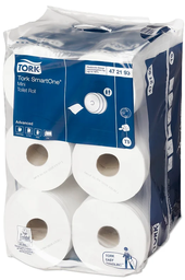 [AS83TK001] HIGIENICO ELEVATION SMARTONE  D/H 12 Rollos x 111,6 m - TORK HI70010