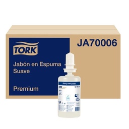 [AS87TK003] JABÓN ESPUMA ELEVATION SUAVE 6 Env. x 1000 mL - TORK JA70006