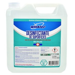 [AS85WK019] DESINFECTANTE AMONIO CUATERNARIO 0,3% 5 L - WINKLER